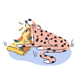 Иллюстрации для приложения шэринга еды