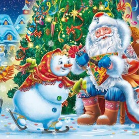 Скоро-скоро новый год! подарочная упаковка-тубус