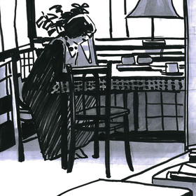 зарисовки в 102 квартире у Елены Александровны Трофимовой