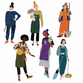 Люди в городе