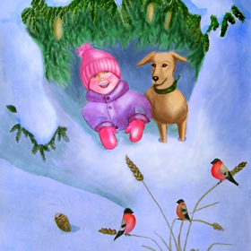 Алиска и ее собака