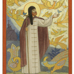 Иллюстрации к житию святого преподобного Сергия Радонежского