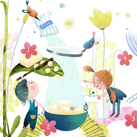 Иллюстрация для журнала Taste