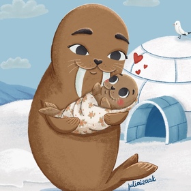 Книга «Сильный маленький Моржонок»