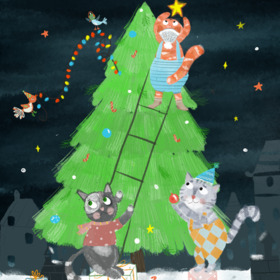 новогодние открытки