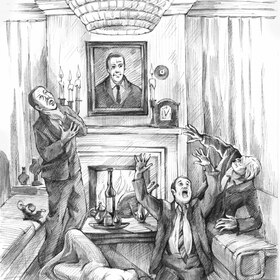 Иллюстрации для детективов Анны Грин