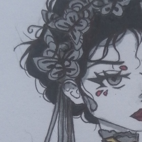 Рисунки на бумаге