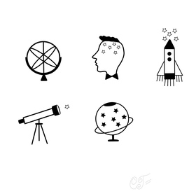 Иконки на тему Космос 