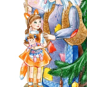 Иллюстрации для сказки про Таню