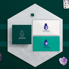 Логотип и фирменный стиль для ювелирной мастерской Элеонора