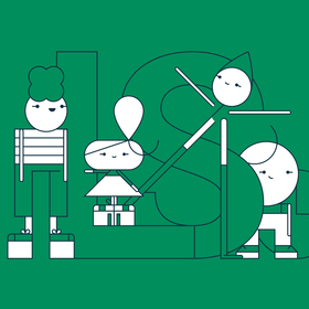 Интерьерная графика для Lancman school