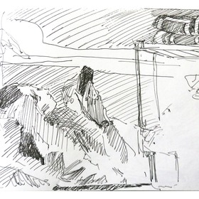 Наброски в поезде