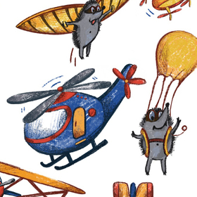 Иллюстрации для переводных детских тату