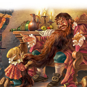 Синьор Манджафоко, он же хозяин кукольного театра