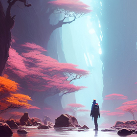 Странные, чужие миры.