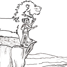 Иллюстрации. Сборник сказок "Папа Лев"