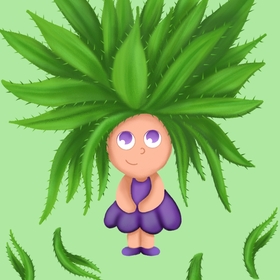 Иллюстрации для упаковки салфеток 