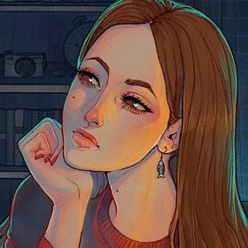 Иллюстрации с текстурным лайном