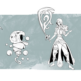 Концепт. Морская фантазия.