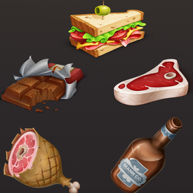 Игровые предметы и иконки