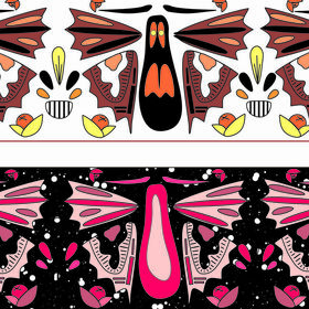 Орнамент с молью