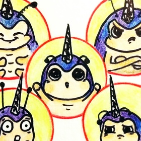 наброски истории про девочку Веру