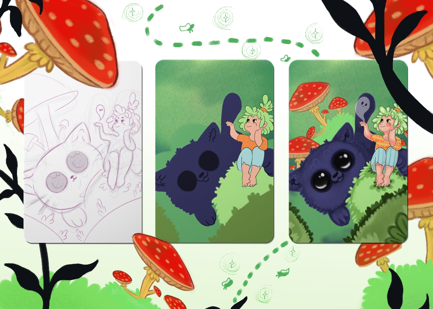 Процесс и применение иллюстрации в коммерции