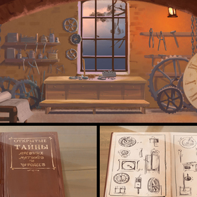 Фоны для мультфильма