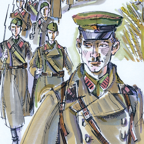 серия илл. к книге Д.Коваленко "Ильинский рубеж"