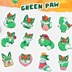 Зеленая лапка