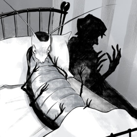 Иллюстрации к повести Ф.Кафки "Превращение"