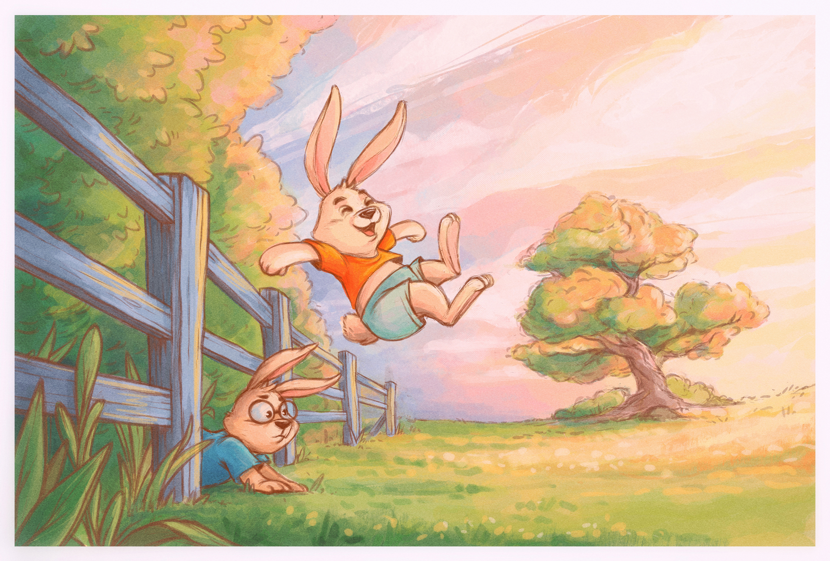 Зайчик убегает. Рисунок убегающего зайчонка. Зайчик бежит рисунок. Убегает зайчик мой. Зайчик бежит к ручью.