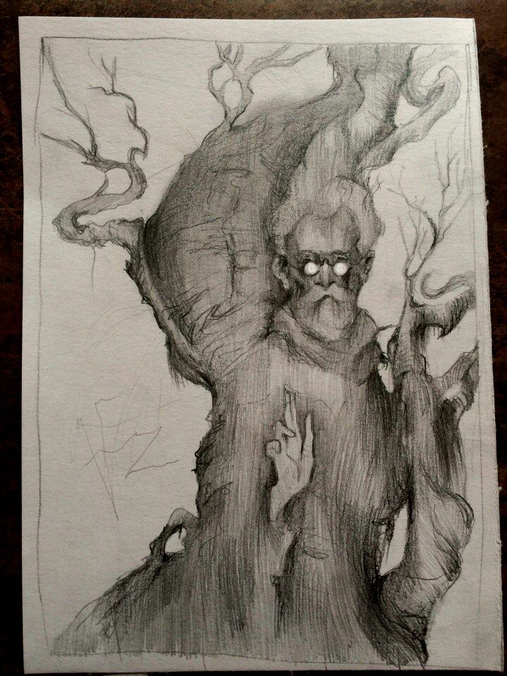 Мудрец и существа - посланник волшебных твоих снов