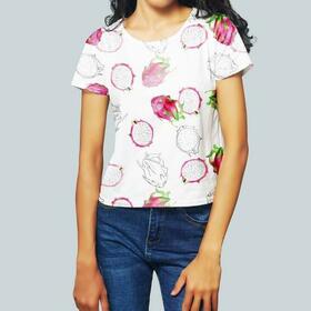 Паттерн для ткани Питахайя