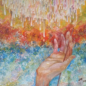 Работы на холсте