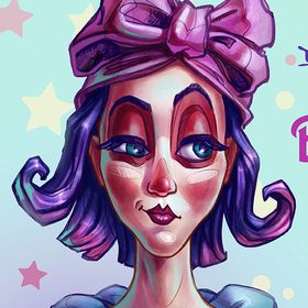 Иллюстрация "Я не Барби". Персонаж.