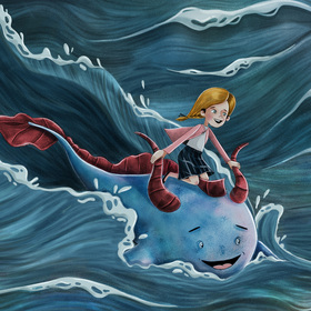 Иллюстрации для проекта о слабослышащей девочке