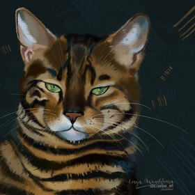 Животные в разных техниках