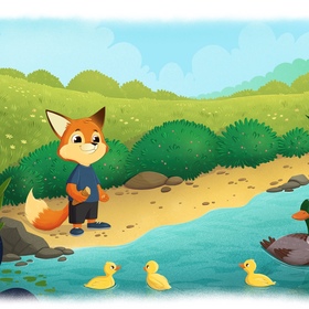 Азбука хорошего поведения. Книжная иллюстрация. 