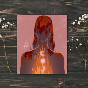 Матафорические открытки "Внутренний огонь"