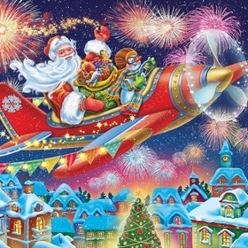 Коробочка новогодняя