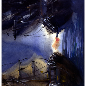 Картины акварель