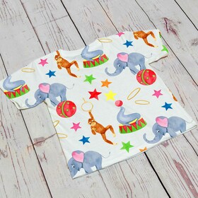 Паттерн для ткани Цирк