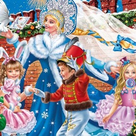 Для новогодней коробочки