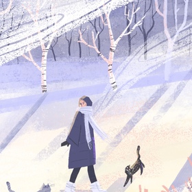 Зимняя прогулка