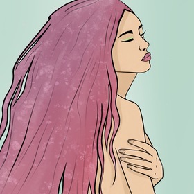 Женская сила. Иллюстрации для этикеток