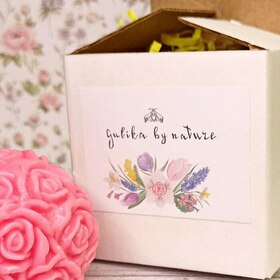 Стикеры-этикетки для крафтовых свечей