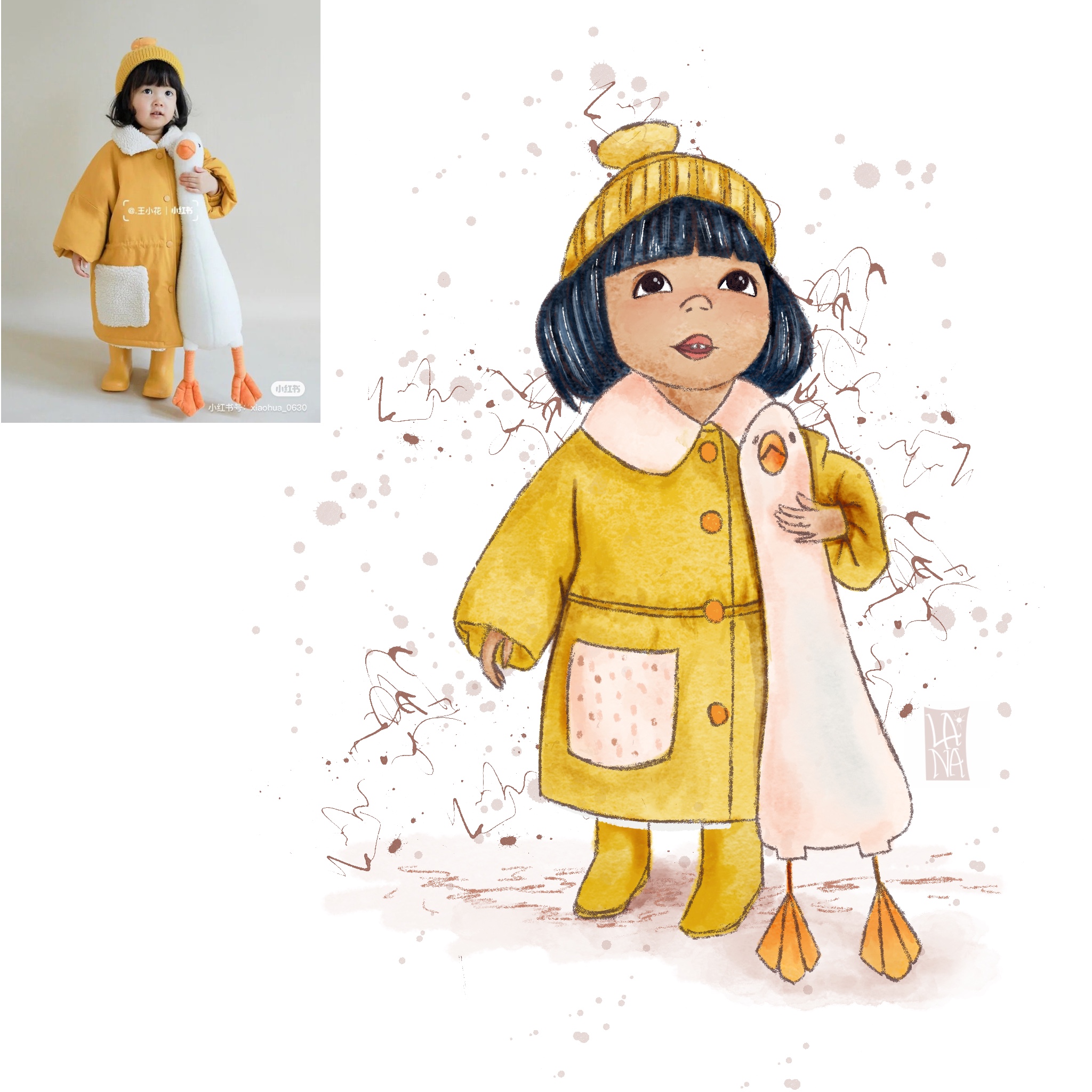 Стилизованный портрет