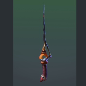 Этапы создания концепт-арта волшебной палочки