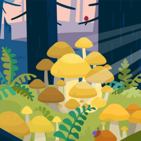 Фон для сериала Катя и Эф